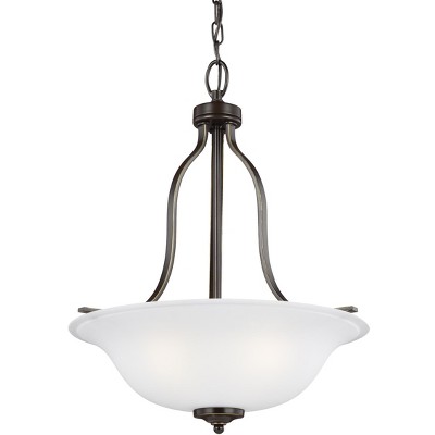 Generation Lighting Emmons 3 light Heirloom Bronze Pendant 6639003-782