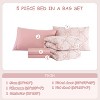 LISM Bedding Sets with Comforter,Sheets,Pillowcase and Sham for Girls - 4 of 4