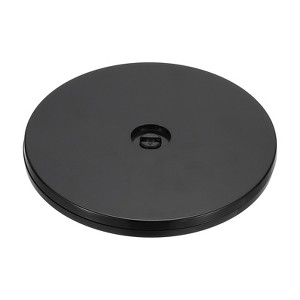 Unique Bargains High-strength Plastic 360-degree Rotating Durable Smooth Rotation Black Swivel Turntable 1 Pc - 1 of 4
