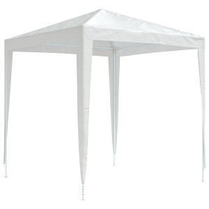 vidaXL Party Tent 6.6'x6.6' White - 1 of 4