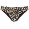Women's Ruched Zebra Bikini Swimsuit Bottom - LASCANA - 2 of 4