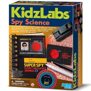 4M: KidzLabs - Spy Science - Assemble A Secret Messages Journal, Kids 8+ - 1 of 4