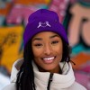 Dalix Heart of Bones Embroidered Beanie Skeleton Warm Winter Knit Hat for Women - 4 of 4