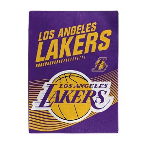 NBA Los Angelos Lakers 60" x 80" Raschel Throw Blanket - 1 of 4
