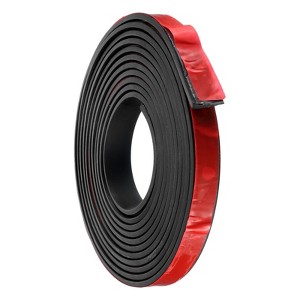 Unique Bargains Solid Neoprene Rubber Adhesive DIY Gasket Protection Seal Strips - 1 of 4