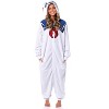 Ghostbusters Men's Hooded Fleece One Piece Union Suit Costume Pajama - 4 of 4