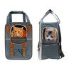 Unique Bargains Pet Carrier Portable Backpack for Cats and Small Dogs 11.81"x8.27"x16.14" Blue - 4 of 4