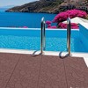 KTMBDW Plastic Interlocking Deck Tiles, 44 Pack , 12"x12" Waterproof Outdoor Flooring All Weather Use, Patio Floor Decking Tiles for Porch Backyard - 2 of 4