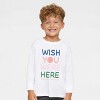 The Juniper Shop SmileyWorld Wish You Were Here Toddler Long Sleeve Tee - 3 of 4