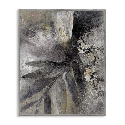 Stupell Industries Grey Abstract Botanical, 24" x 30"