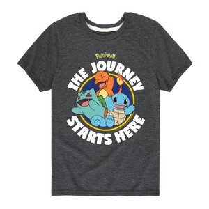Boys' - Pokémon - The Journey Start Here Short Sleeve Graphic T-Shirt - 1 of 4