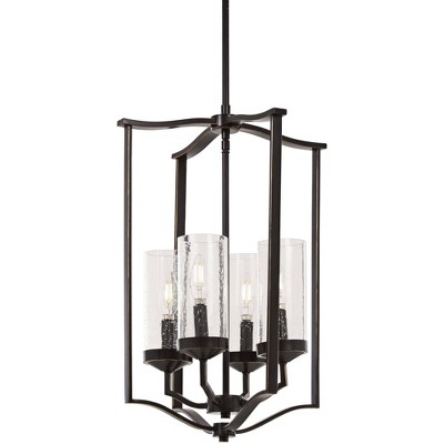 Minka Lavery Elyton 15" Wide Downtown Bronze 4-Light Pendant