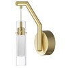 CWI Lighting Olinda LED Integrated Satin Gold Wall Light - 4 of 4