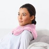 Sharper Image Neck and Shoulder Massage Body Wrap - Pink - 4 of 4