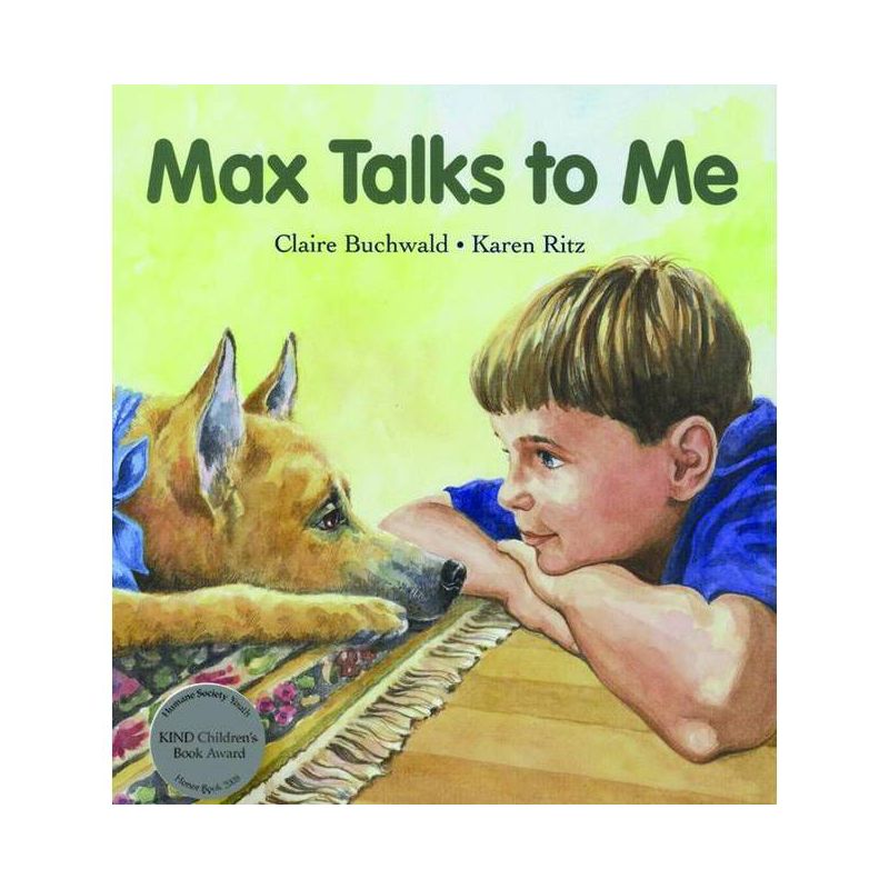 Max Talks to Me - (Sit! Stay! Read!) by  Claire Buchwald (Hardcover), 1 of 2