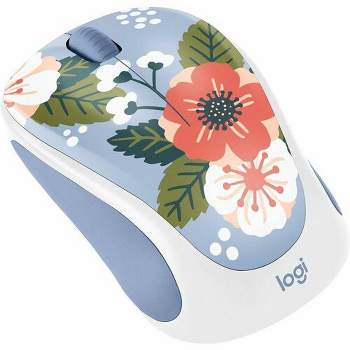 Logitech Design Collection Limited Edition Wireless Mouse - Optical - Wireless - Radio Frequency - 2.40 GHz - USB - 1000 dpi - Scroll Wheel