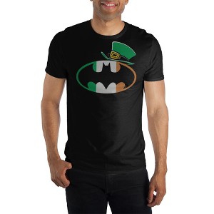 Batman St. Patrick's Logo Black T-Shirt - 1 of 1