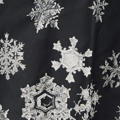black snowflake