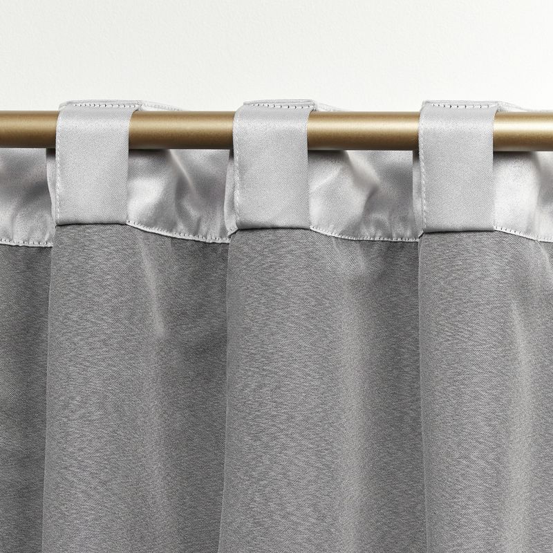 Exclusive Home Bliss Room Darkening Room Blackout Hidden Tab Top Curtain Panels, 5 of 7