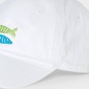 Men's Fish Baseball Hat - Goodfellow & Co™ Off-White - 4 of 4