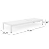 Modern Outdoor Chaise Lounges with Aluminum Frame, Breathable Seating Mesh Patio Recliner Chair, Adjustable Outside Chair -Christopher Knight Home - 4 of 4