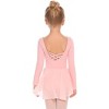 Arshiner Kids Girls Classic Long Sleeve Leotard Dance Ballet Dress - 2 of 4