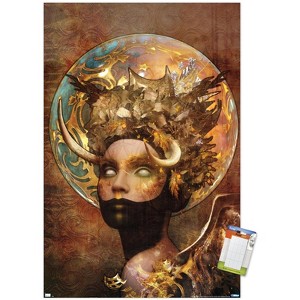 Trends International Jena DellaGrottaglia: Cosmic Zodiac - Taurus Unframed Wall Poster Prints - 1 of 4