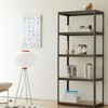 5-Tier Storage Rack, Garage Heavy Duty Metal Storage Shelving, Adjustable 5 Tier Storage Shelves for Kitchen, Basement, Garage 23.6x15.7x47.2in - 2 of 4