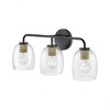 Lark Percy 3 - Light Vanity in  Black/Lacquered Brass - 4 of 4