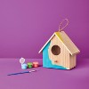 Wood Birdhouse Painting Craft Kit - Mondo Llama™ - 3 of 4