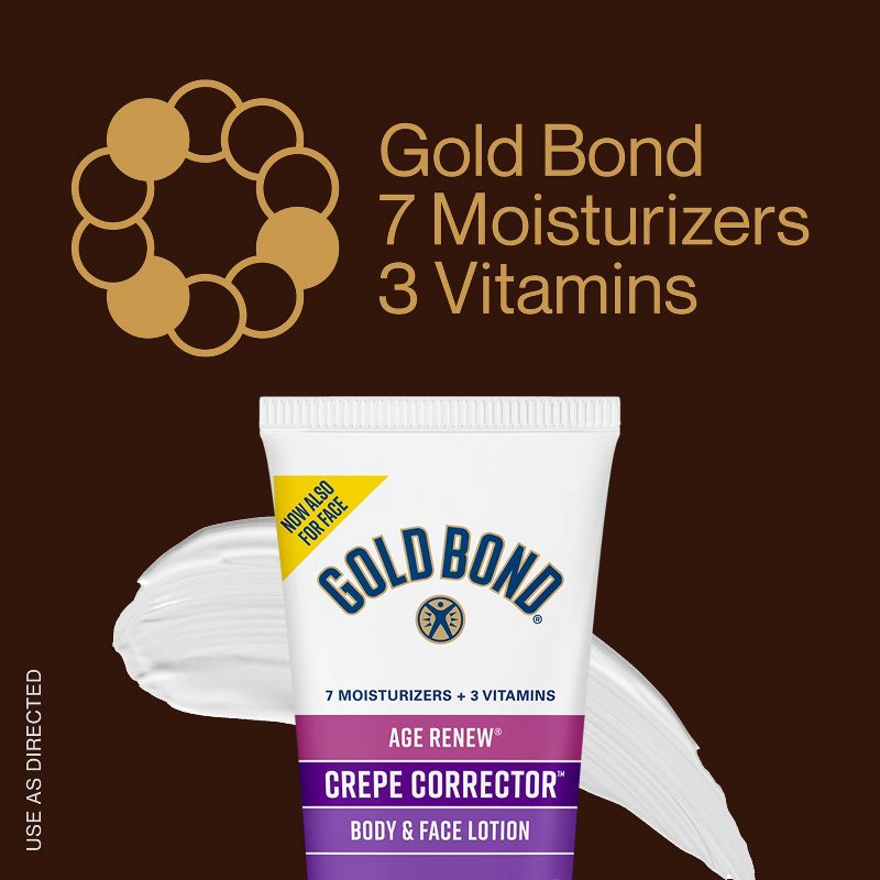 Gold Bond Age Defense Hand and Body Lotion Ultimate Crepe Corrector  Unscented, 3 of 9