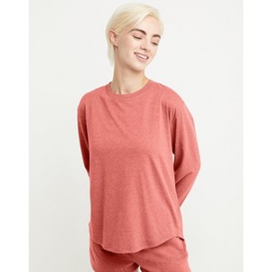 Hanes Originals Tri-Blend Women's Long Sleeve T-Shirt, Relaxed Fit - 1 of 4
