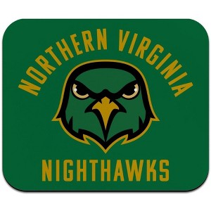 Northern Virginia Community College Nighthawks Logo Low Profile Thin Mouse Pad - 1 of 2