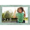 PosterPalooza | Photo Size Shabby Chic Green Picture Frame - UV Acrylic, Foam Board Backing, Hanging Hardware - 2 of 4