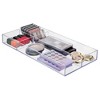 4-Section Stackable Makeup Drawer Organizer - Clear - 4 of 4