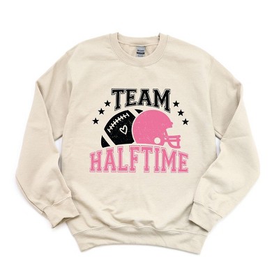 Simply Sage Market Women's Graphic Sweatshirt Team Halftime Distressed