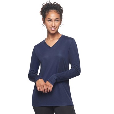 Expert Brand USA-Made DriMax™ Women's Athletic V-Neck Long Sleeve