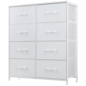 Kumasinova Dresser for Bedroom,Tall Chest of Drawers with Metal Frame and Wood Top,Storage Tower for Kid Room,Closet,Entryway,Nursery - 1 of 4
