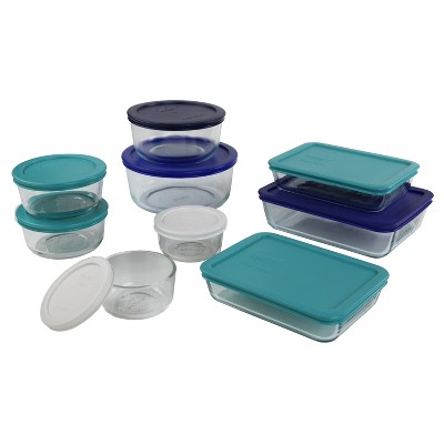 Snapware Pyrex 18-piece Glass Food Storage Set