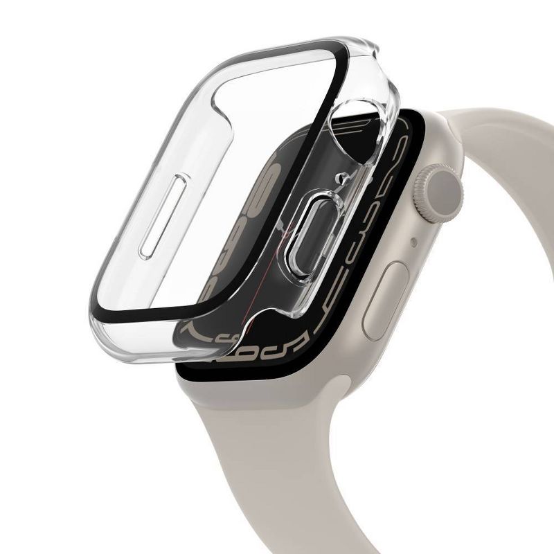 Belkin Tempered Glass Antimicrobial Clear Screen Protector for Apple Watch 7 - 45mm, 1 of 5