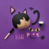 Halloween Craft Embellished Paper Mache Cat Pumpkin Painting Kit - Mondo Llama™ - 3 of 4