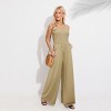 Women's Elegant Square Neck Jumpsuit for Casual Summer Look - Cupshe - 4 of 4