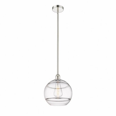 Rochester - 1 Light Stem Hung Mini Pendant In Industrial Style-12.88 Inches Tall and 12 Inches Wide