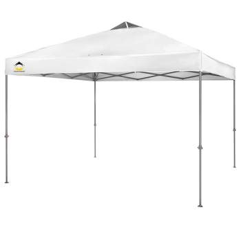 Crown Shades 10 x 10 Foot Instant Pop Up Folding Shade Canopy w/Carry Bag