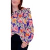 Women's Floral Print Top - Jodifl - 2 of 3