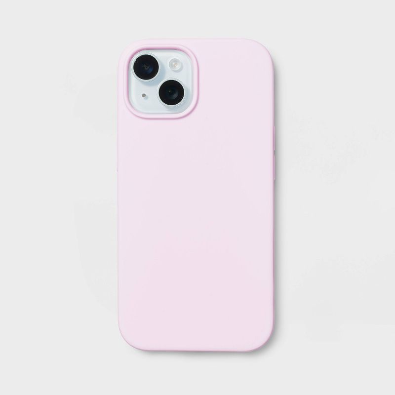 Apple iPhone 15/iPhone14/iPhone13 Silicone Case - heyday&#8482; Pink, 3 of 6