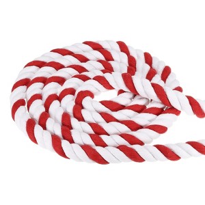 Unique Bargains Natural Twisted Cotton Craft Railings Home Decor Tug of War 3-Strand Rope 1 Pc - 1 of 4