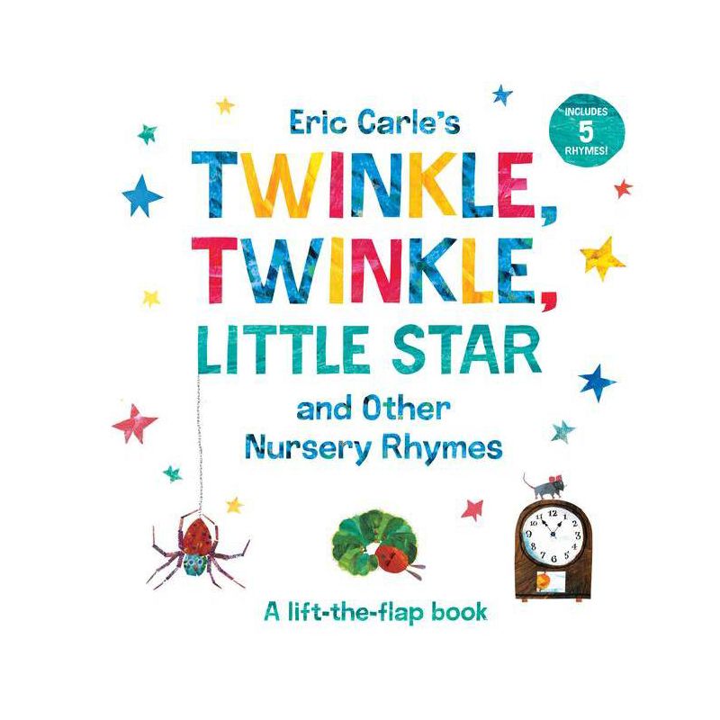 Eric Carle&#39;s Twinkle, Twinkle, Little Star and Other Nursery Rhymes - (World of Eric Carle) (Board Book), 1 of 2
