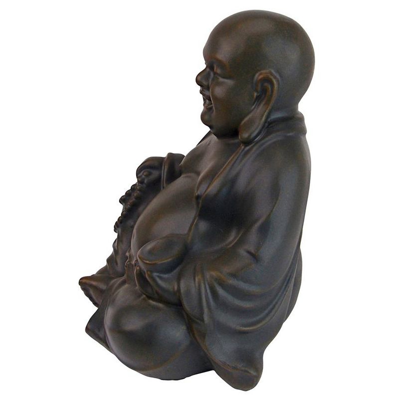 Design Toscano Laughing Buddha Inspired Happy Hotei Statue, 4 of 6