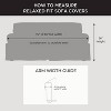 Duck Sofa Slipcover Gray - Sure Fit - 4 of 4